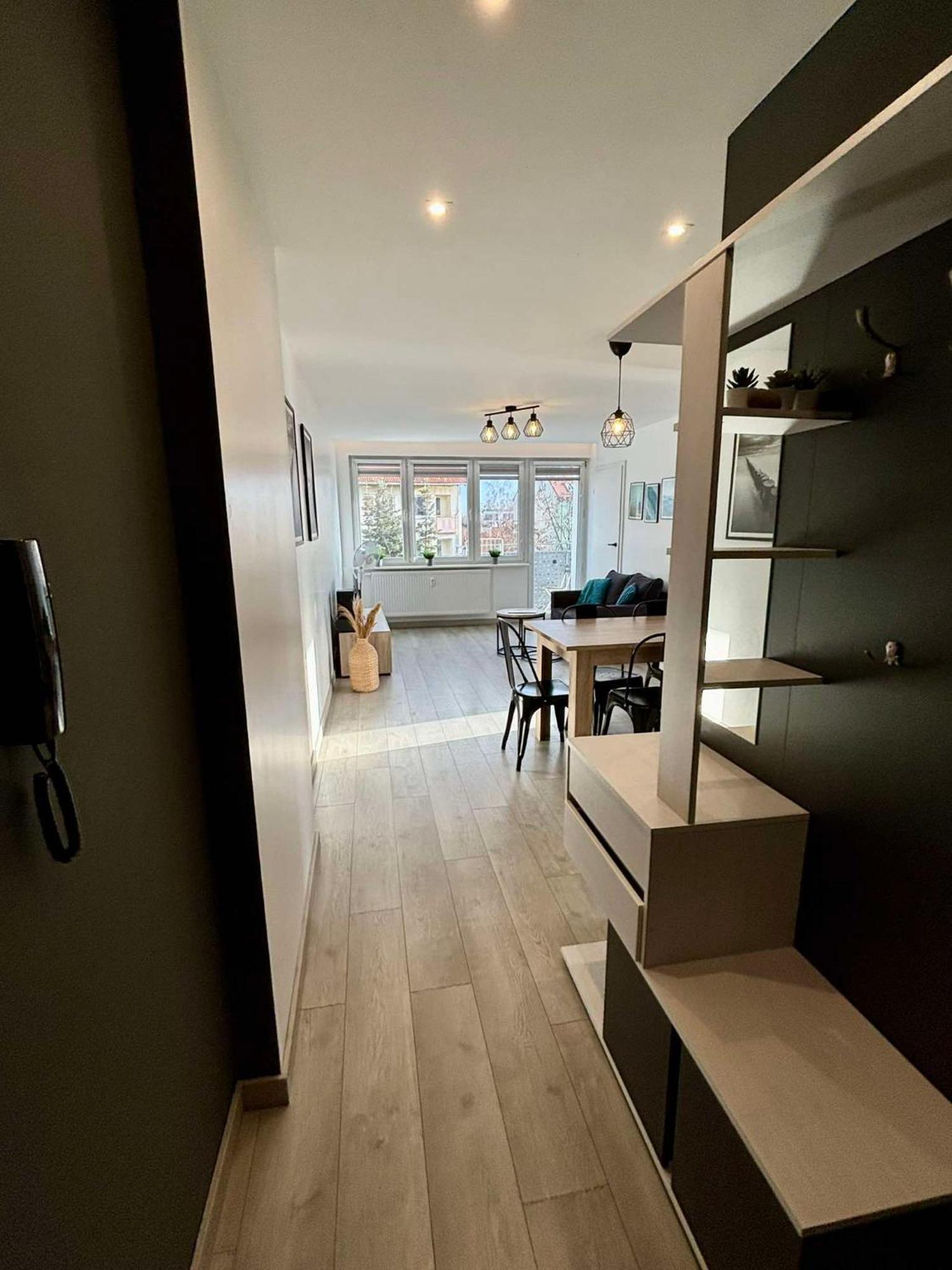 Apartament Z Widokiem, 10Min Od Morza 格但斯克 外观 照片