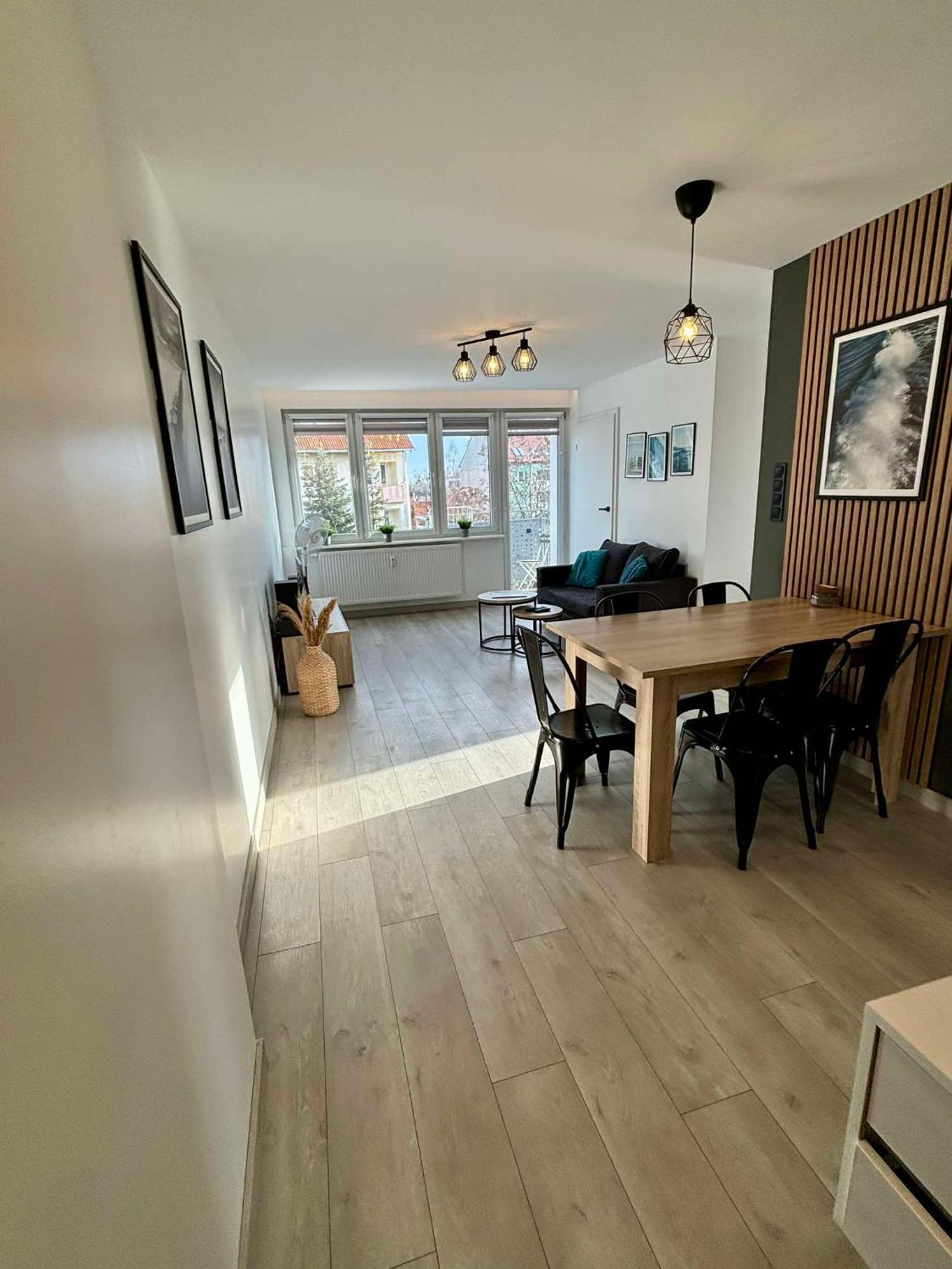 Apartament Z Widokiem, 10Min Od Morza 格但斯克 外观 照片